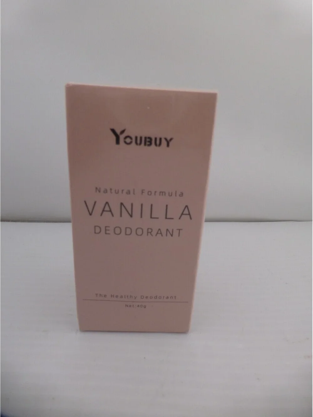YOUBUY Vanilla Deodorant Natural Formula 40g The Healthy Deodorant Sealed Q8